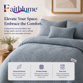 Faithlume™ NordicLattice Adaptive Weave Comfort Throw