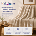 Faithlume™ LumaThread Heritage Jacquard Throw Blanket